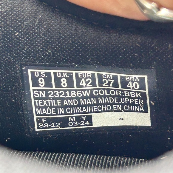 Skechers Summits Louvin Shoes Mens Size 9 Black Wide Fit Slip On Memory Foam - Picture 12 of 14